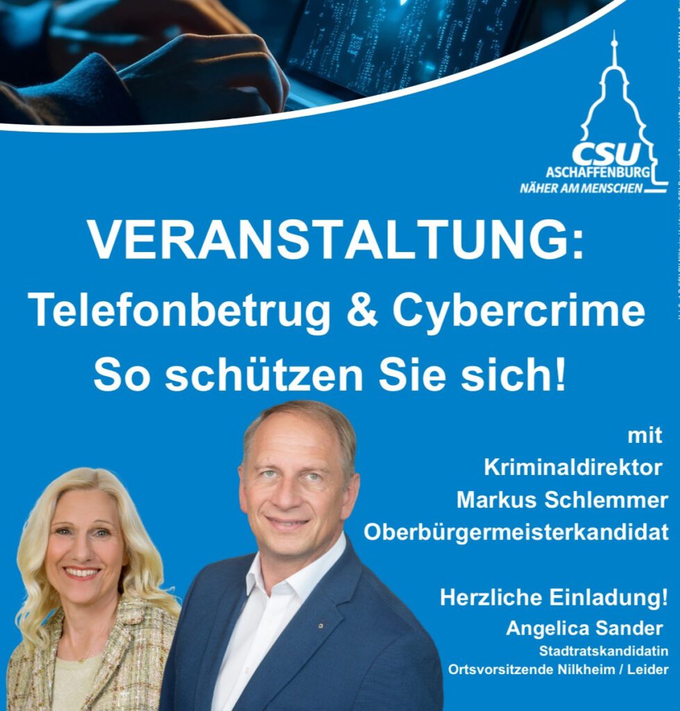 CSU Nilkheim/Leider lädt ein zu einem Informationsabend