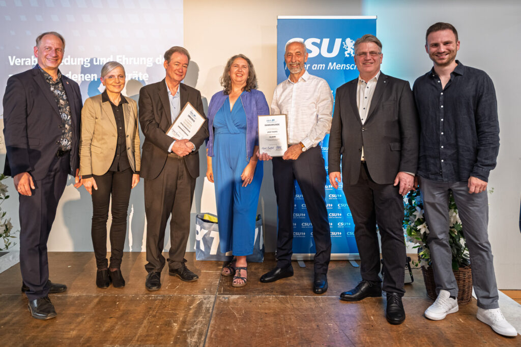Ehrenurkunde für Peter Schweickard und Josef Taudte